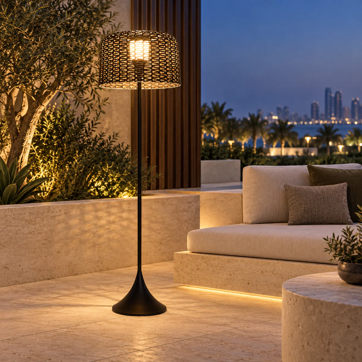 IP65 Solar & Wired LED Garden Light – Model 2136