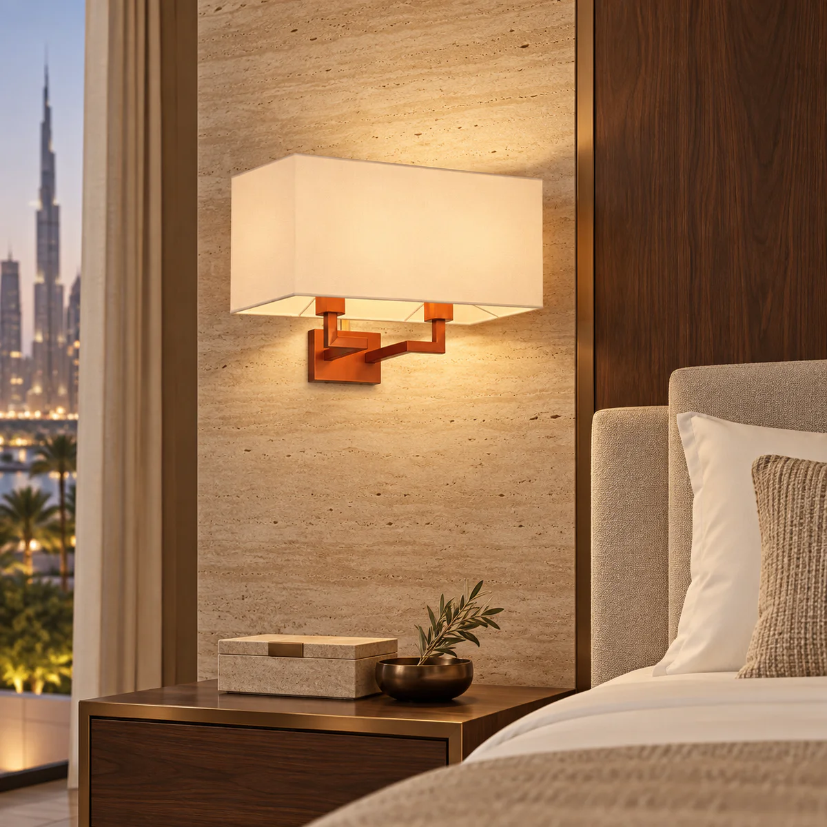 Hotel Guest Room Wall Light - Model MB83573