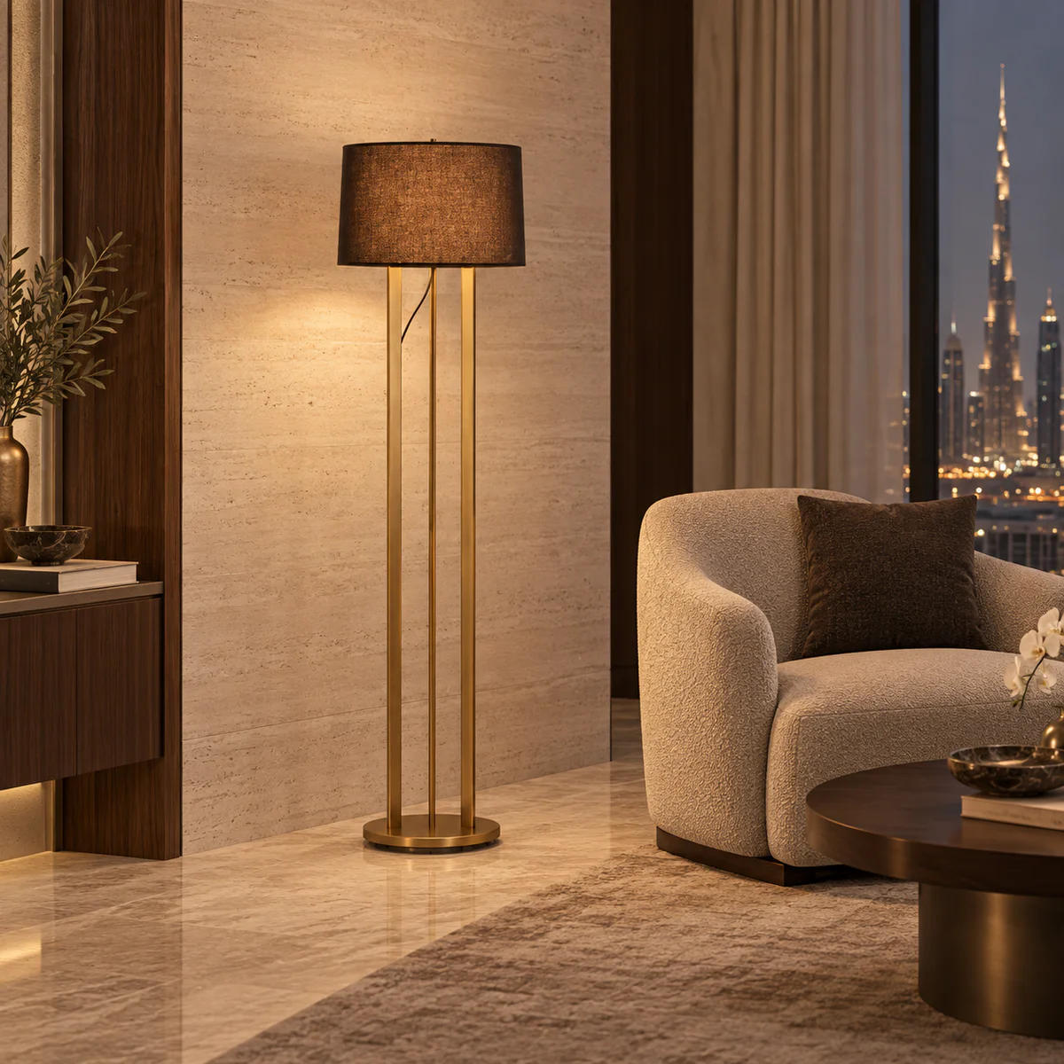 Hotel Guest Room Floor Lamp - Model ML84792