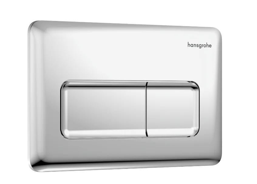 hansgrohe iFrame Original Q Dual Flush Plate – Chrome