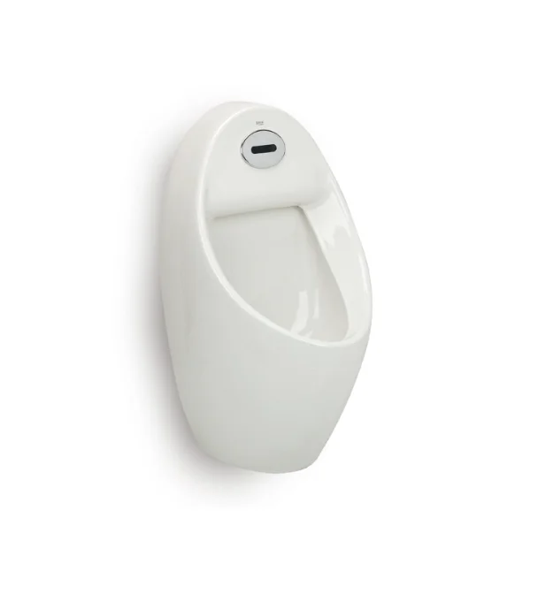 Roca Euret Electronic Ceramic Urinal with Back Inlet – White