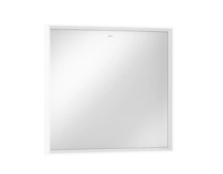 hansgrohe Xarita E 800 LED Bathroom Mirror – Matt White