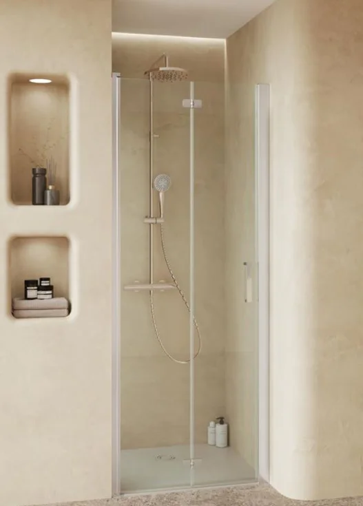 ROCA URA Bi-Fold Shower Enclosure – Folding Glass Door