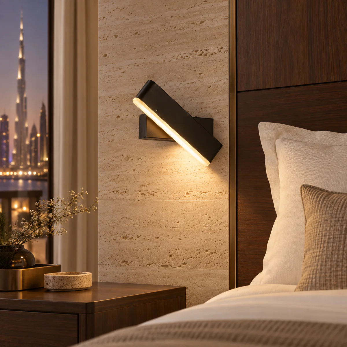 Hotel Guest Room Wall Light - Model MB82016