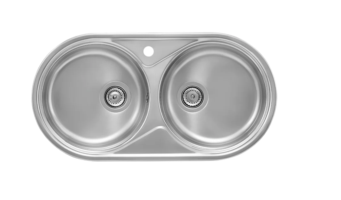 ROCA DUO Stainless Steel Double Bowl Kitchen Sink