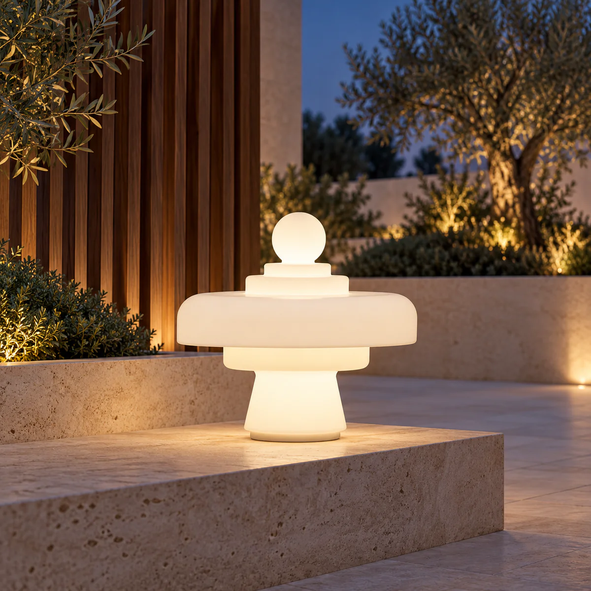 IP65 Solar & Wired LED Garden Light – Model 2122