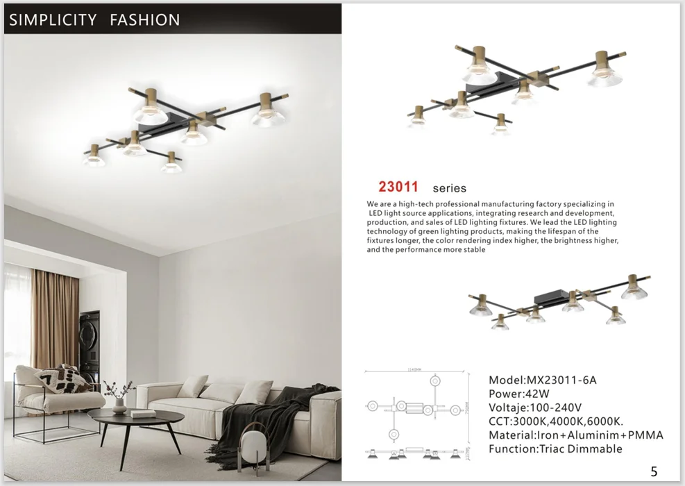 Modern Branch Ceiling Light for Living Rooms and Offices