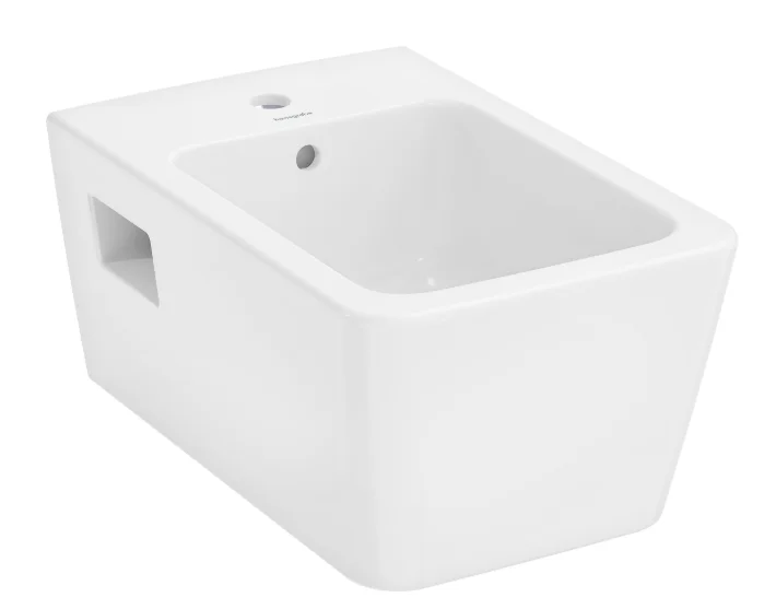 hansgrohe EluPura Original Q 540 Wall-Hung Bidet – White