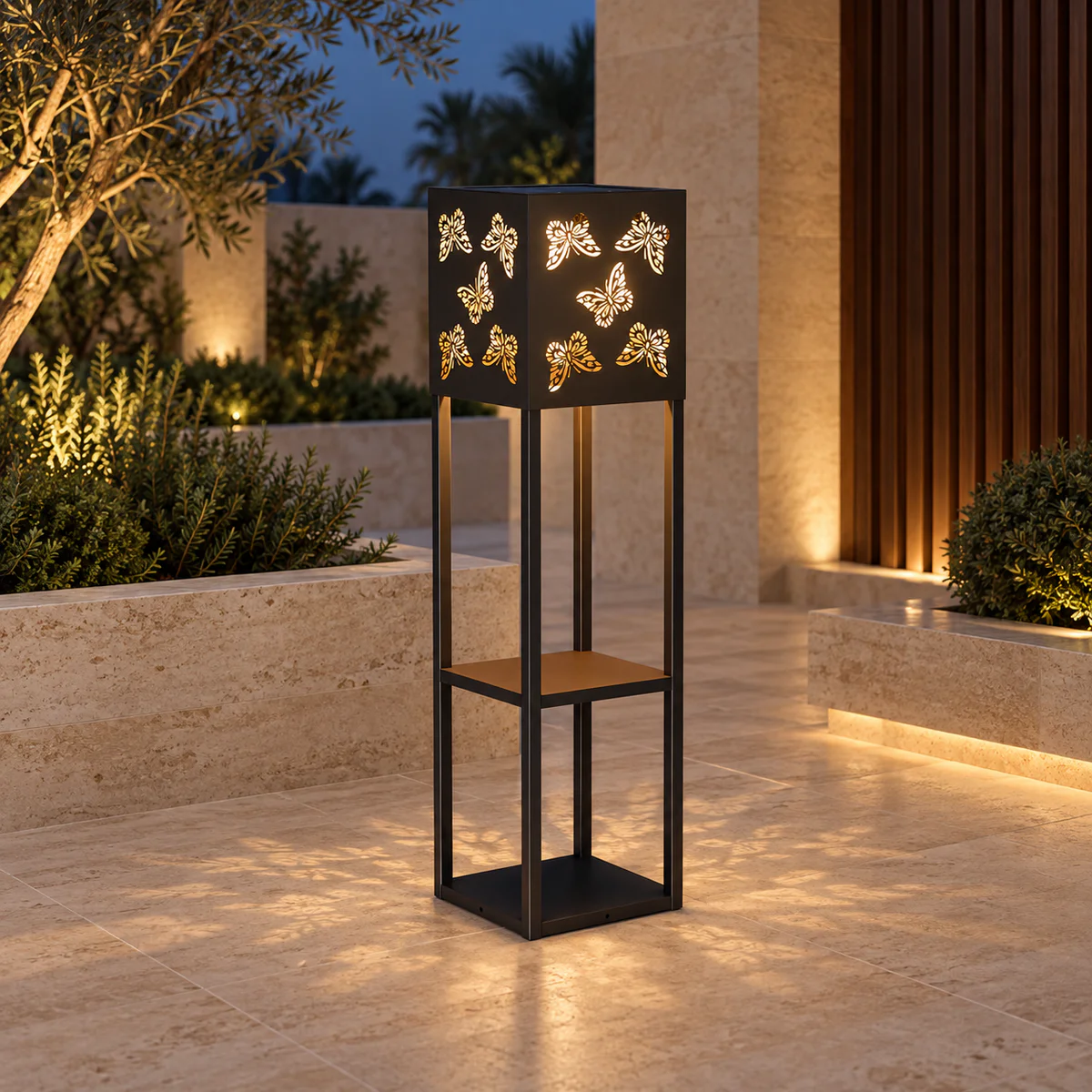 IP65 Solar & Wired LED Garden Light – Model 2163