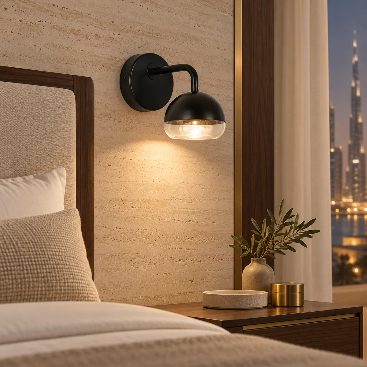 Hotel Guest Room Wall Light - Model MB83802