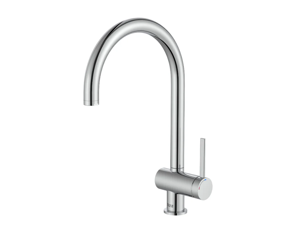 ROCA ONA Kitchen Mixer – C-Spout | Chrome