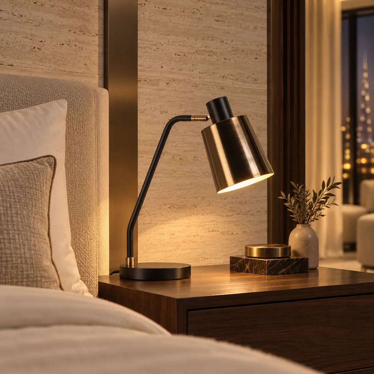 Adjustable Hotel Bedside Reading Lamp - Model MT84807