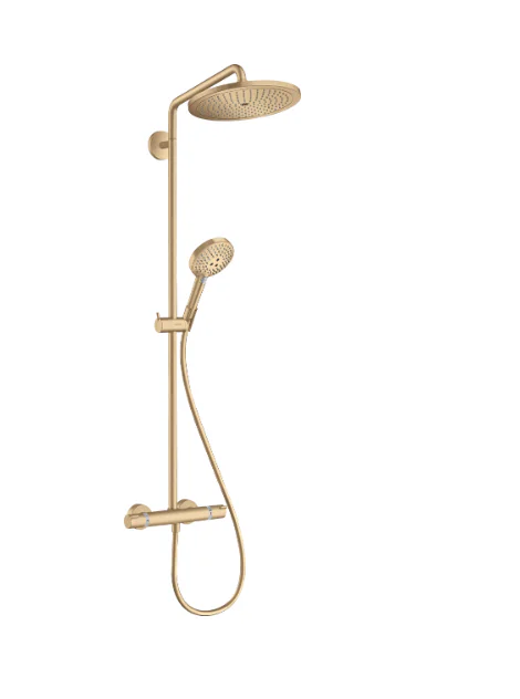 hansgrohe Croma Select S 280 Shower System – Brushed Bronze