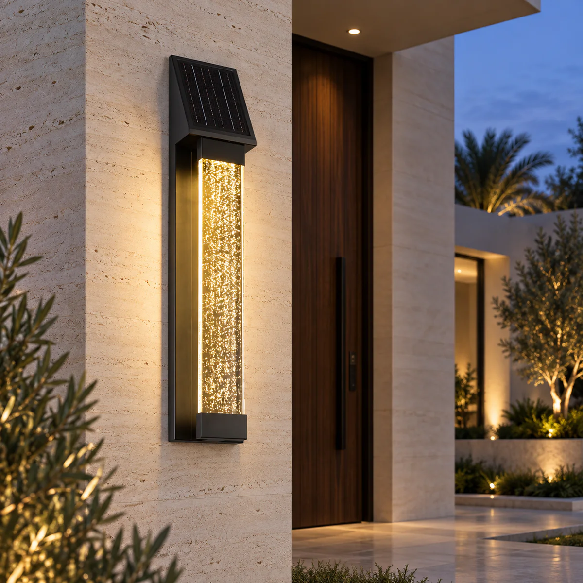 IP65 Solar LED Exterior Wall Light – Model 9012