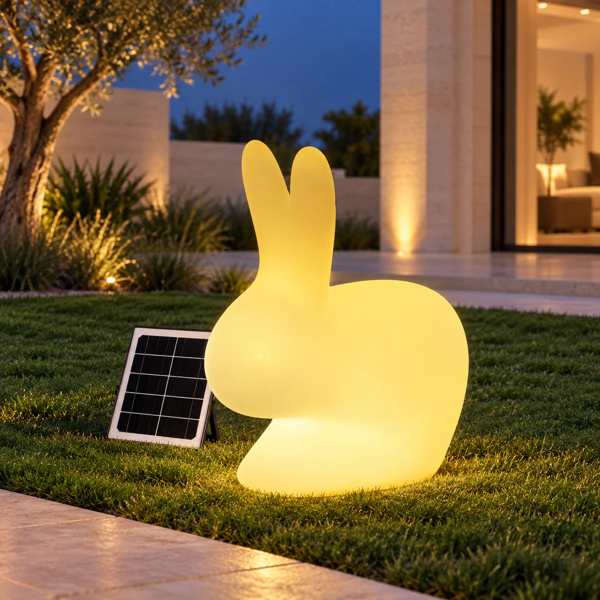 IP65 Solar & Wired Rabbit LED Garden Light – Model 5005