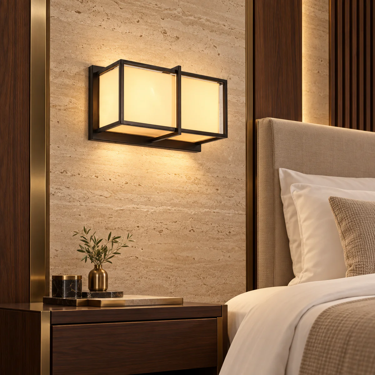 Hotel Guest Room Wall Light - Model MB83540
