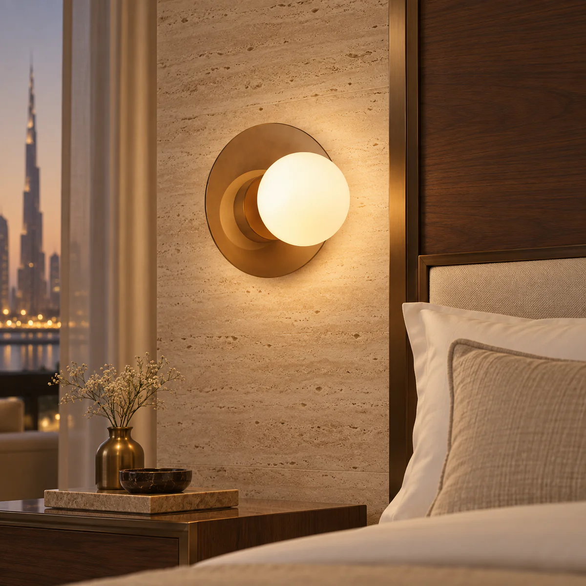 Hotel Guest Room Wall Light - Model MB81484