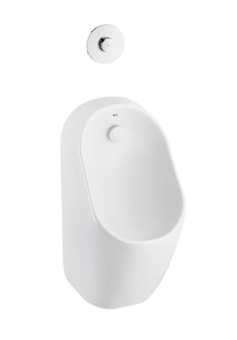 Roca Proton Rimless® Ceramic Urinal with Back Inlet – White