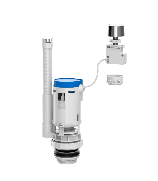 Roca Universal Cable Dual Flush Valve with Push Button & Fixing Kit