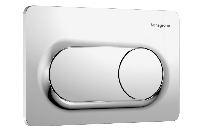 hansgrohe iFrame Original S Dual Flush Plate – Chrome