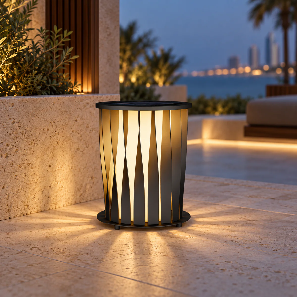 IP65 Solar & Wired LED Garden Light – Model 2168