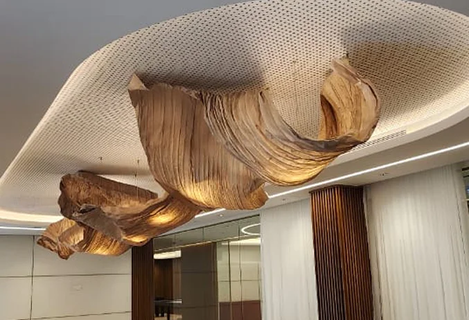Paper & Fabric Sculptural Art