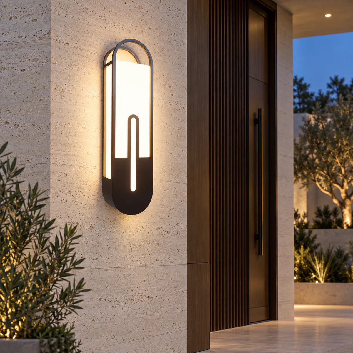 IP65 Tall LED Exterior Wall Light – Model 8034