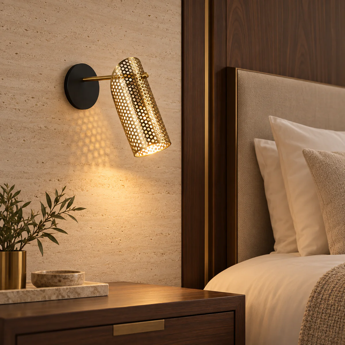 Hotel Guest Room Wall Light - Model MB83888