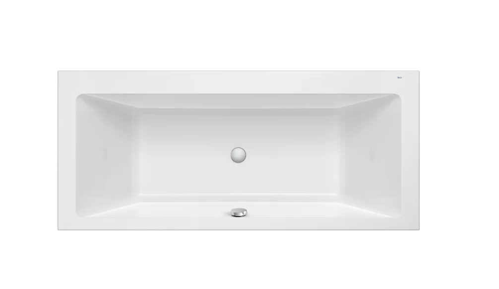 Roca Vythos Acrylic Double-Ended Bath with Tonic Hydromassage – 1800 × 800 mm