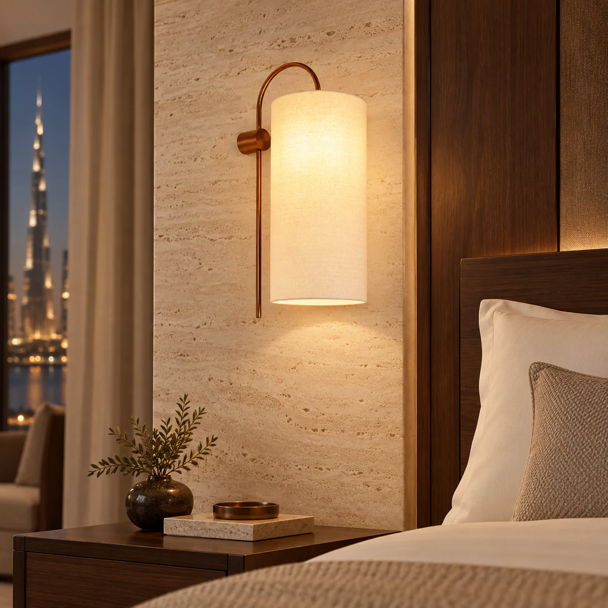 Hotel Guest Room Wall Light - Model MB83996