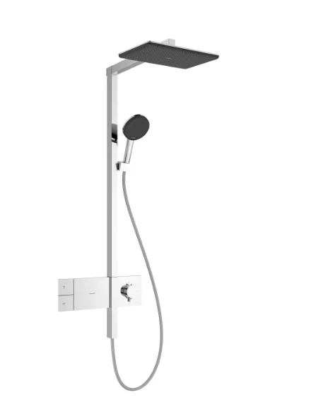 hansgrohe Raindance Alive Q 210/340 Shower System – Chrome
